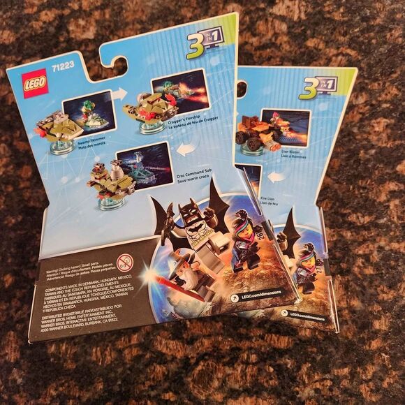 2 BRAND NEW Lego Chima Fun Packs 71223 Swamp Skimmer 71222 Mighty Lion Rider - Picture 4 of 4